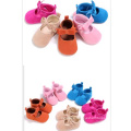 Autumn Winter wholesale china shoes baby boots bow colorful prewalker baby shoes